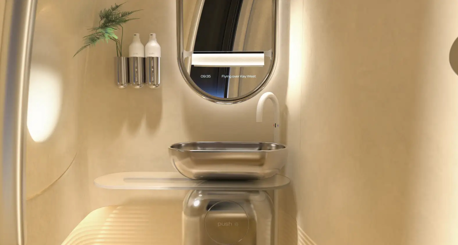 Breakthrough innovation in space travel: Toilets with Earth views in tourist capsules